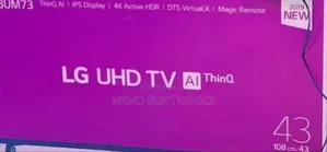 Lg 43'' Uhd Tv Smart Tv New 2025