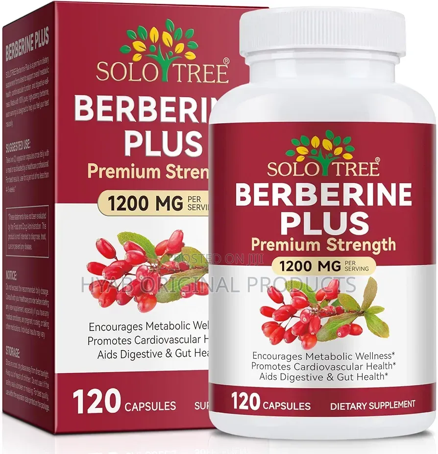 Berberine Capsule 1200mg High Strength, Vegan 97% Berberin HCL F