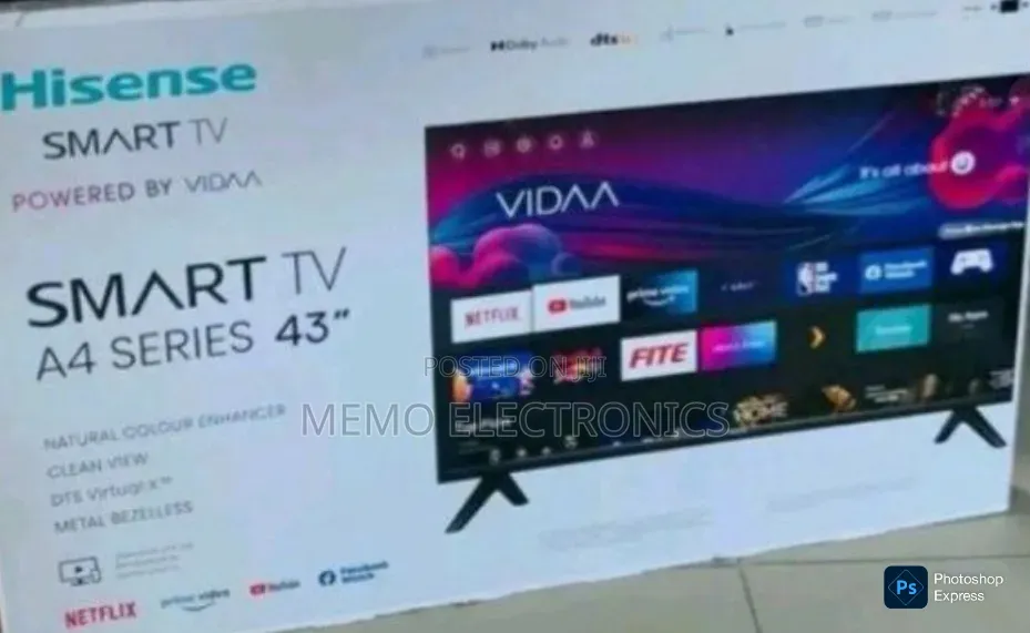 Hisence 43'' a-6 Series Smart Tv New 2025