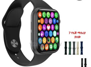 S 18 Max 7 ማሰሪያ ያለው የ 2026 ዘመናዊ ስማርት ሰአት