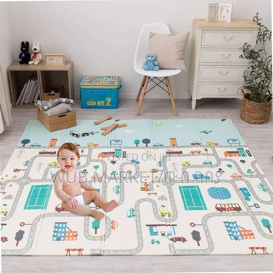 Prenium Foldable Play Mat-ተጣጣፊ የልጆች መቦረቂያ ምንጣፍ