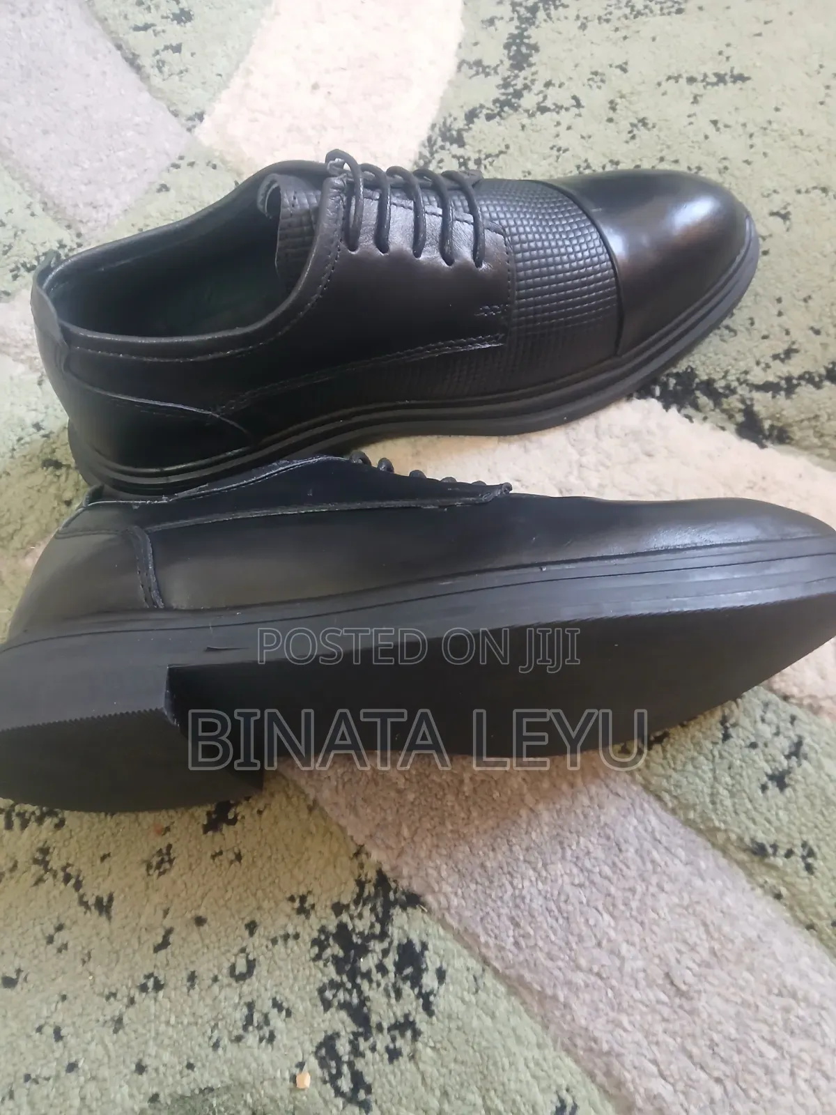 Leather Shoes ከ ንፁህ ቆዳ የተሰራ ጫማ
