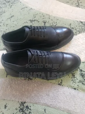 Leather Shoes ከ ንፁህ ቆዳ የተሰራ ጫማ
