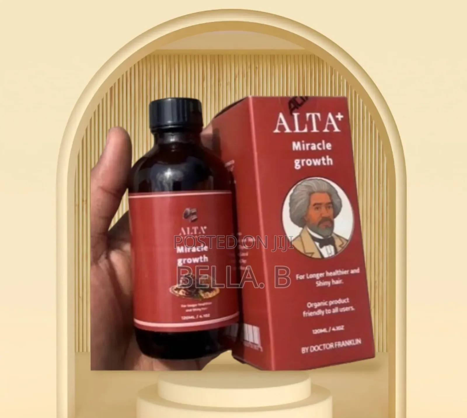 Alta Miracle Hair Growth: Stronger Roots, Healthier Hair.