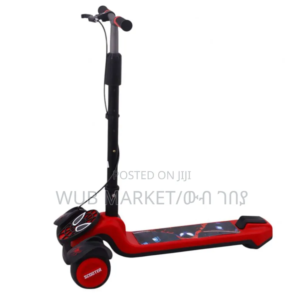 High Quality Spiderman Baby Scooter-ስፓይደር ማን የልጆች ስኩተር