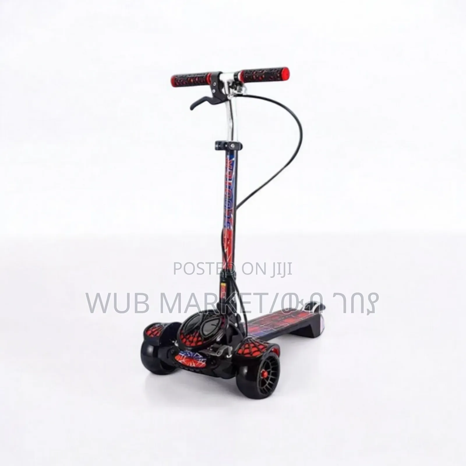 High Quality Spiderman Baby Scooter-ስፓይደር ማን የልጆች ስኩተር