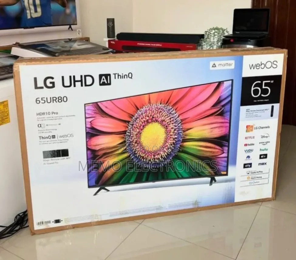 Lg 65" Uhd Smart Tv New 2025 Free Delivery 10 Years Warranty