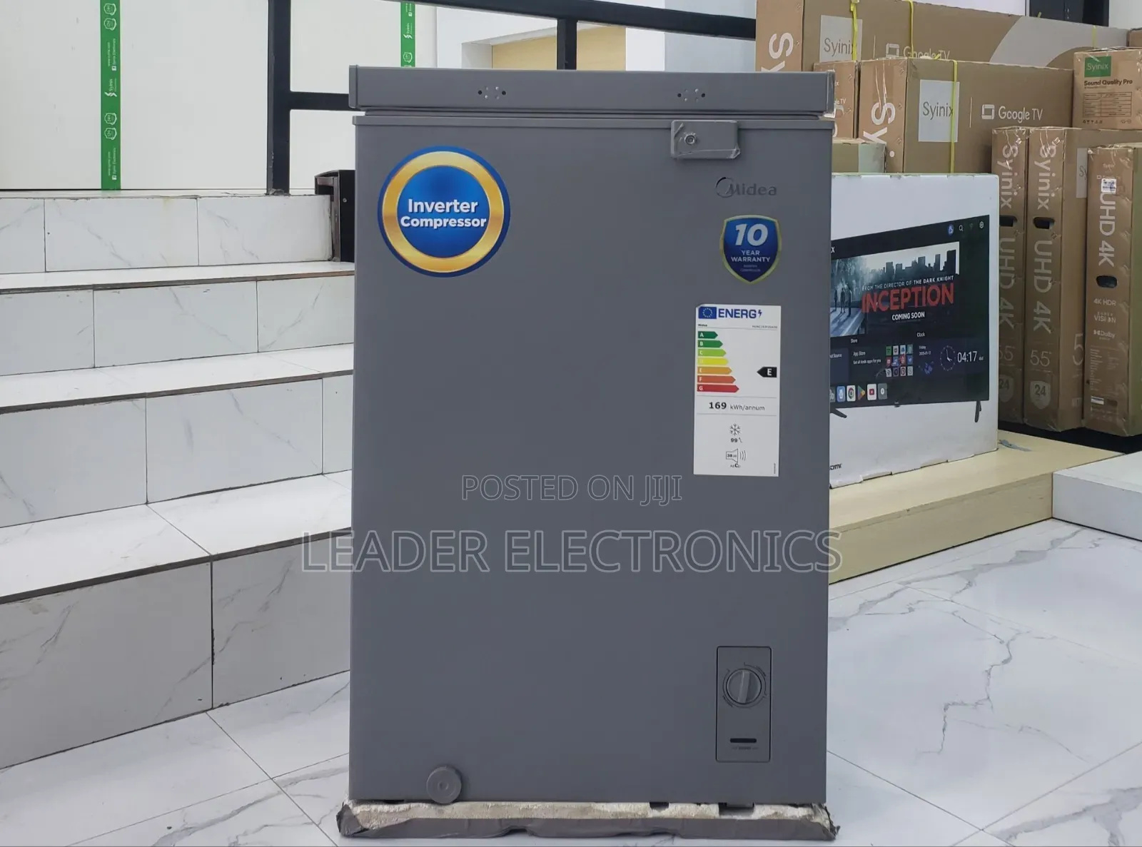 Midea Chest Freezer New Capacity 99 Liter