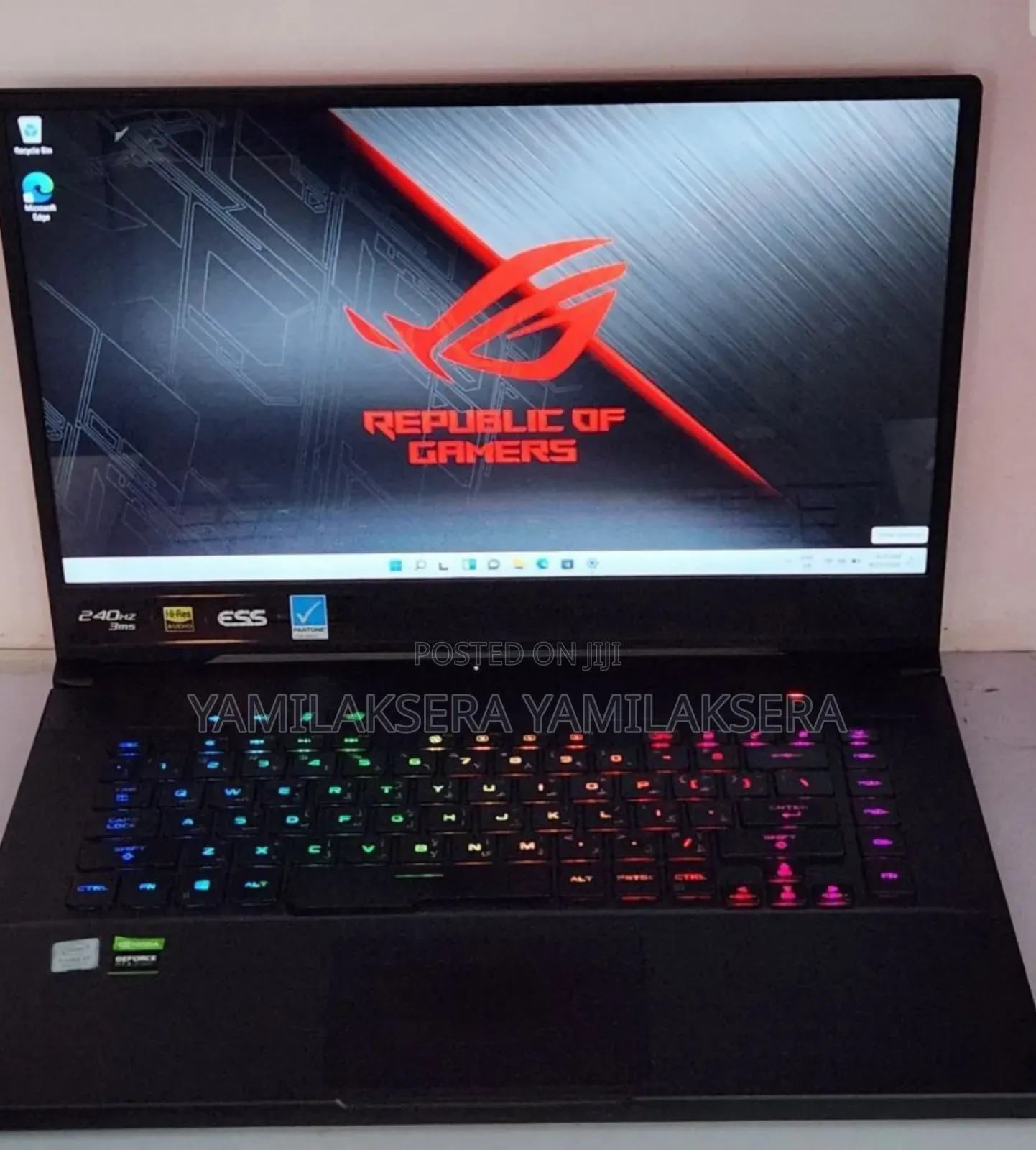 New Laptop Asus ROG Zephyrus G15 16GB Intel Core i7 SSD 512GB