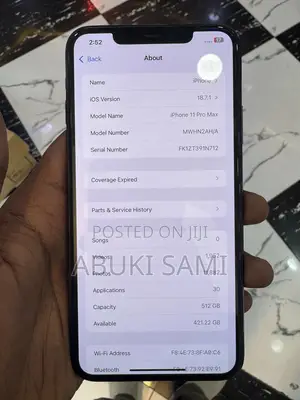 Apple iPhone 11 Pro Max 512 GB Black