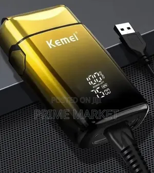Kemei Km-Tx10 Electric ShaverClean Smooth Shave for Beard Bald Head