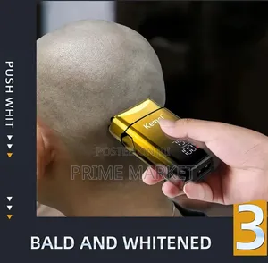 Kemei Km-Tx10 Electric ShaverClean Smooth Shave for Beard Bald Head