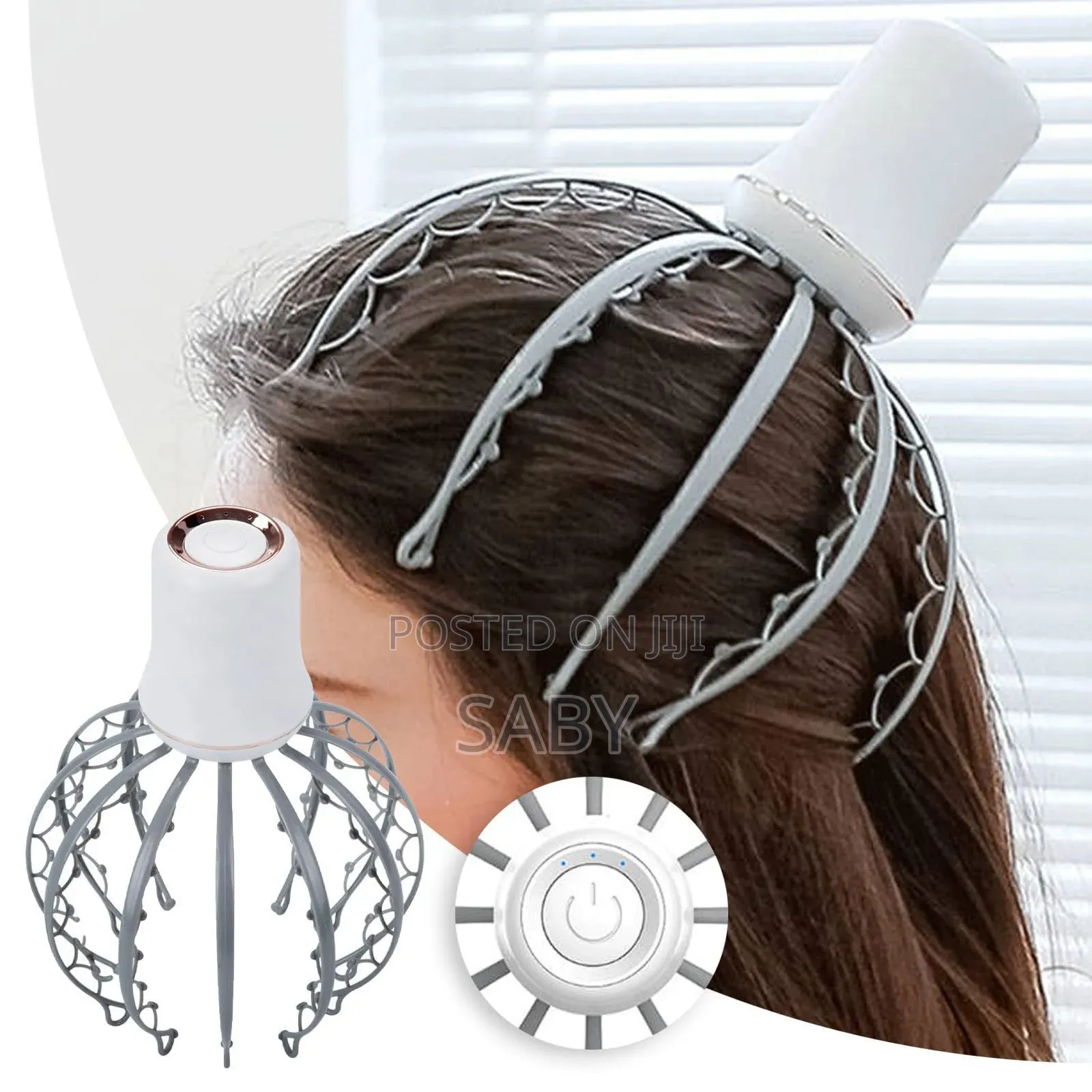 Amplin Electric Scalp Head Massager Octopus Claw Vibration Massager