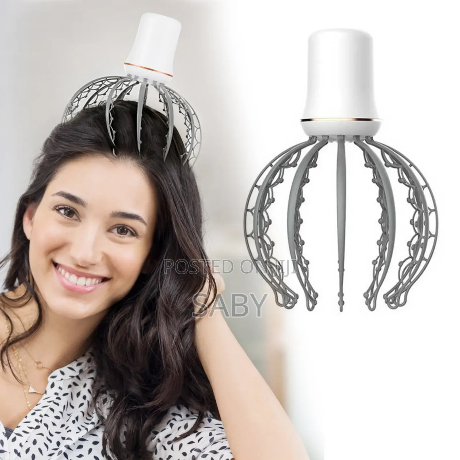 Amplin Electric Scalp Head Massager Octopus Claw Vibration Massager