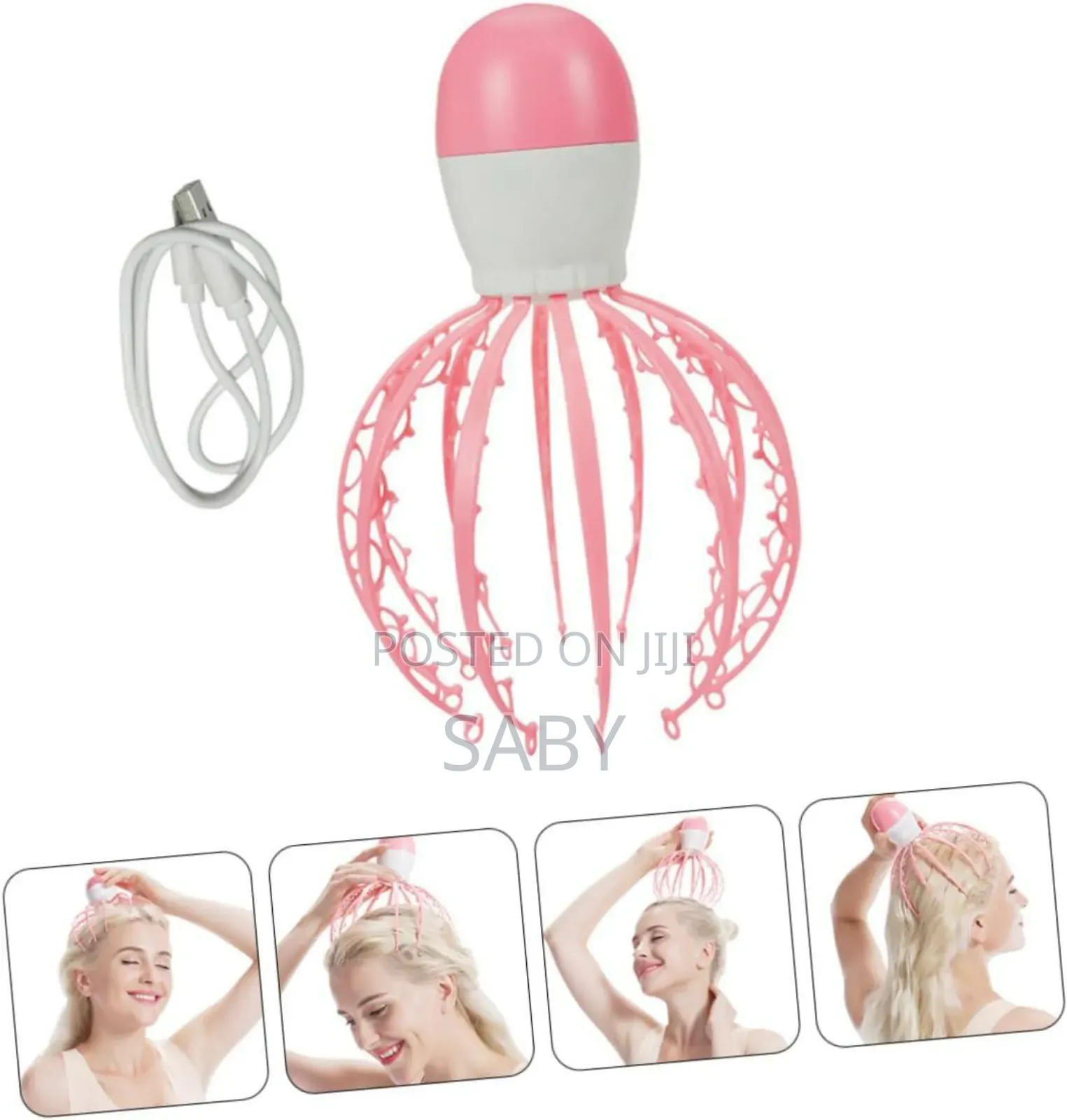 Amplin Electric Scalp Head Massager Octopus Claw Vibration Massager