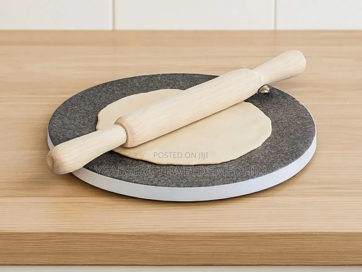 Round Rolling Board and Pin