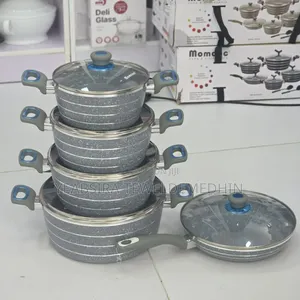 Momcoc 5pcs Die-Cast Casserole Set