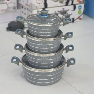 Momcoc 5pcs Die-Cast Casserole Set