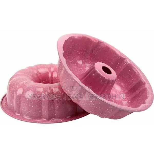 Carbon Steel Non Stick Bundt Pan የተለያዩ አይነት የኬክ መጋገሪያ ፓትራ