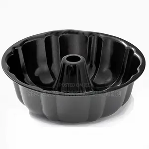 Carbon Steel Non Stick Bundt Pan የተለያዩ አይነት የኬክ መጋገሪያ ፓትራ
