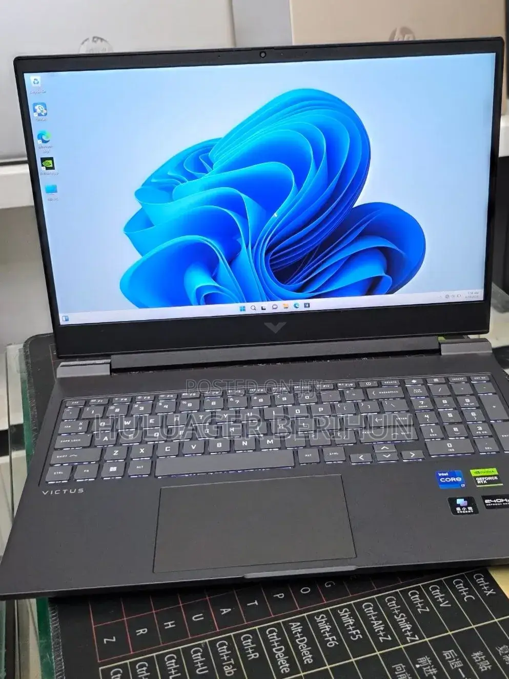 New Laptop HP Victus 16 16GB Intel Core i7 SSD 1T