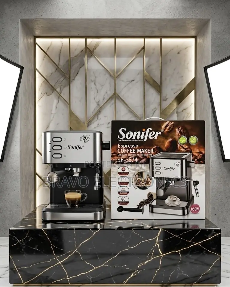 Sonifer 20 Bar Coffee Machine – Rich Taste |Professional Performance