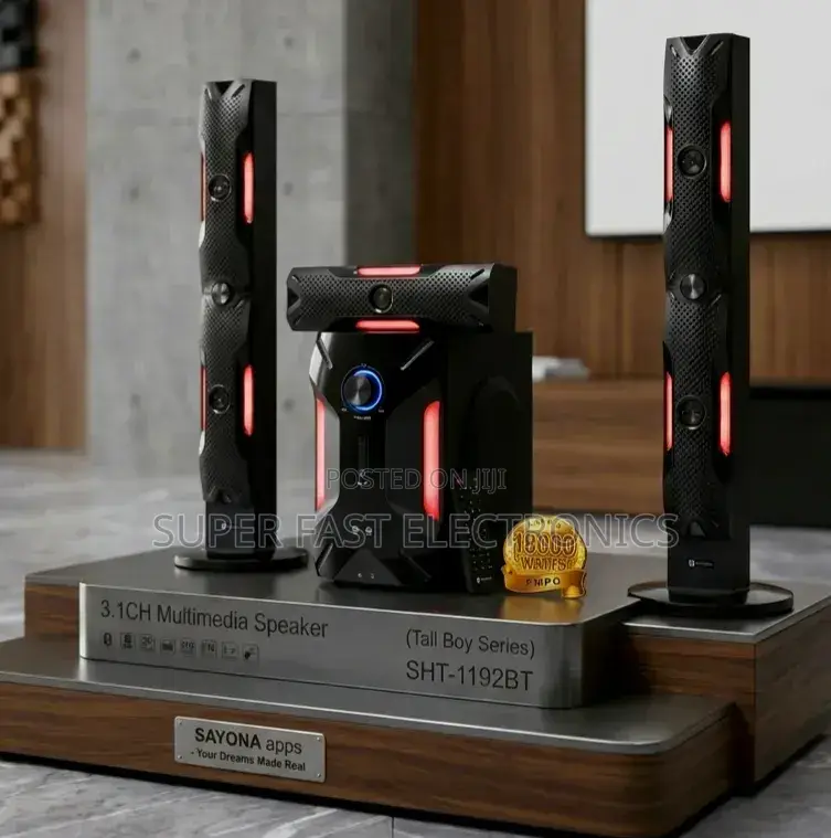 Sayona 3.1ch Multimedia Speaker System