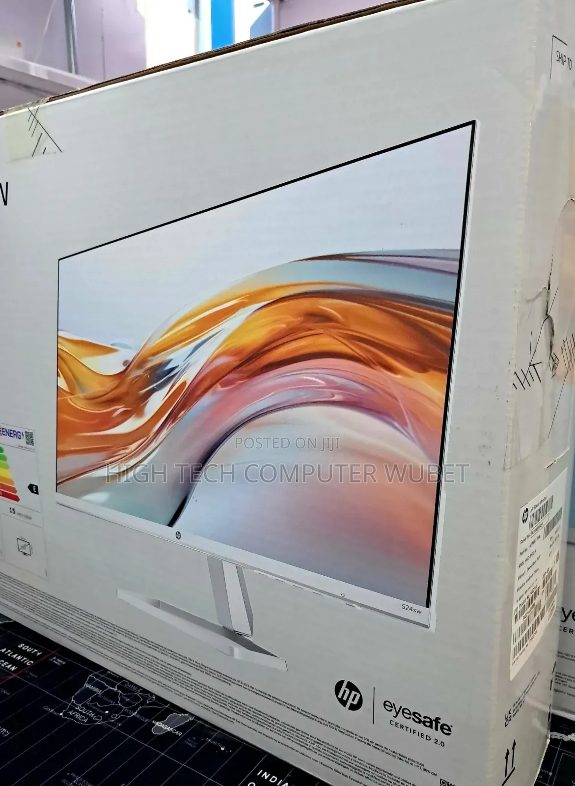 Brand New Hp Series 5 524sa Hp Monitor Frameless Screen