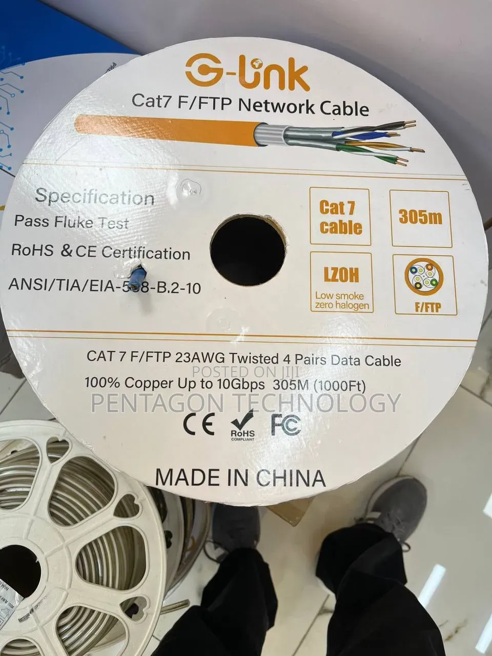 Cat7 F/FTP Network Cabel Link