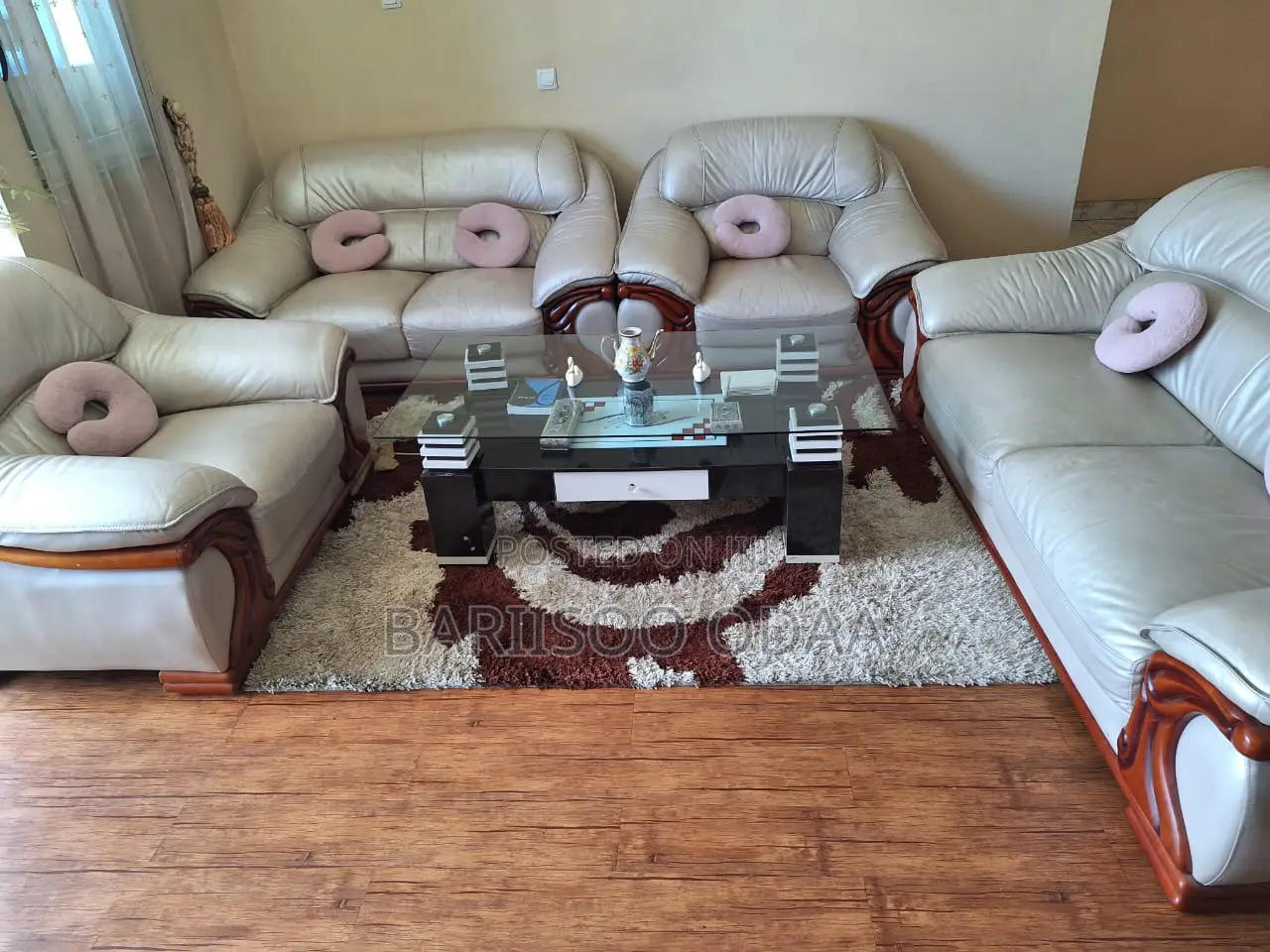 Leather Soffa