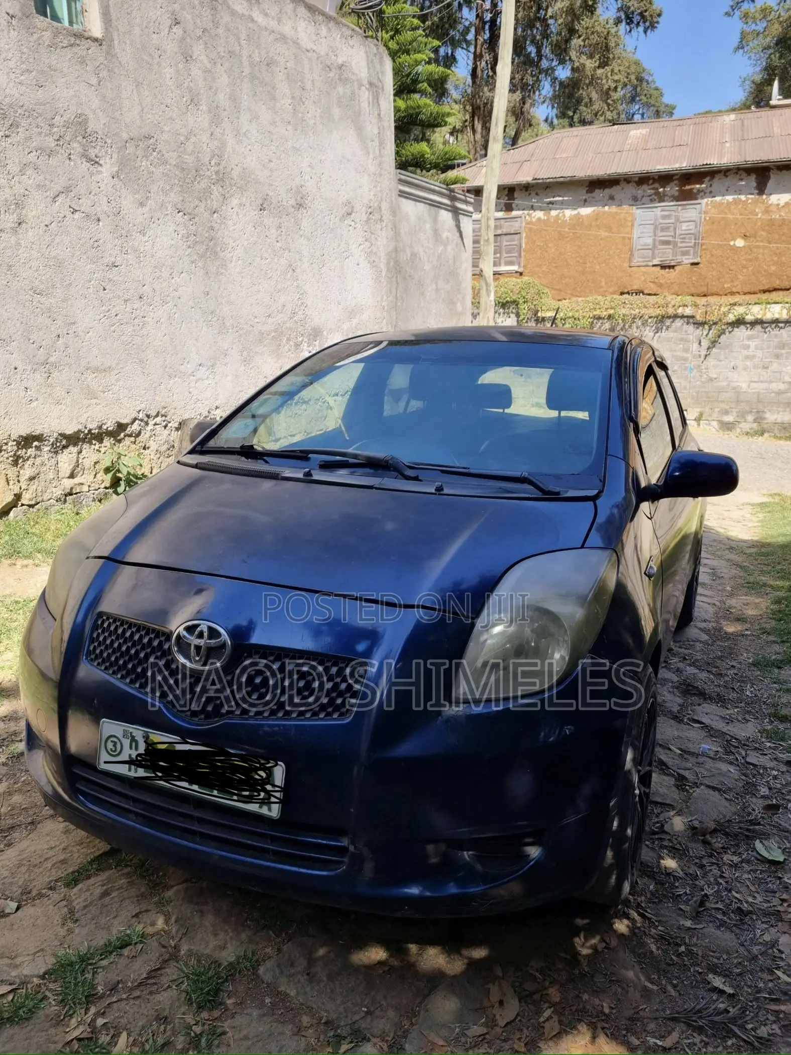 Toyota Yaris 2006 Blue