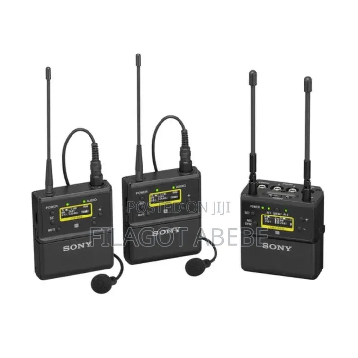 Sony Uwp-d27 2-person Camera-mount Wireless Microphone System