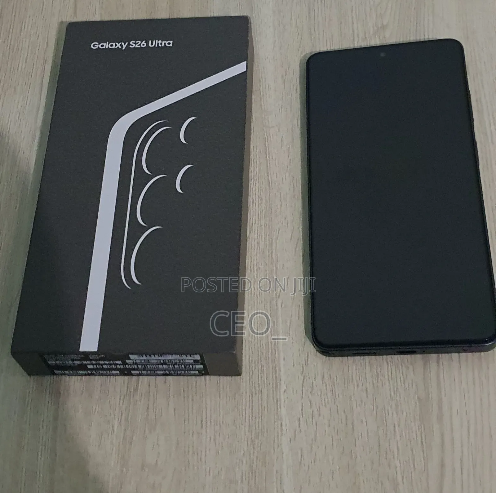 New Samsung Galaxy S26 Ultra 5G 512 GB Black