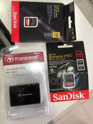 Memory Card 128gb 200m/Ps