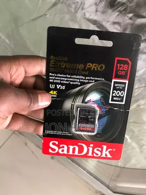 Memory Card 128gb 200m/Ps