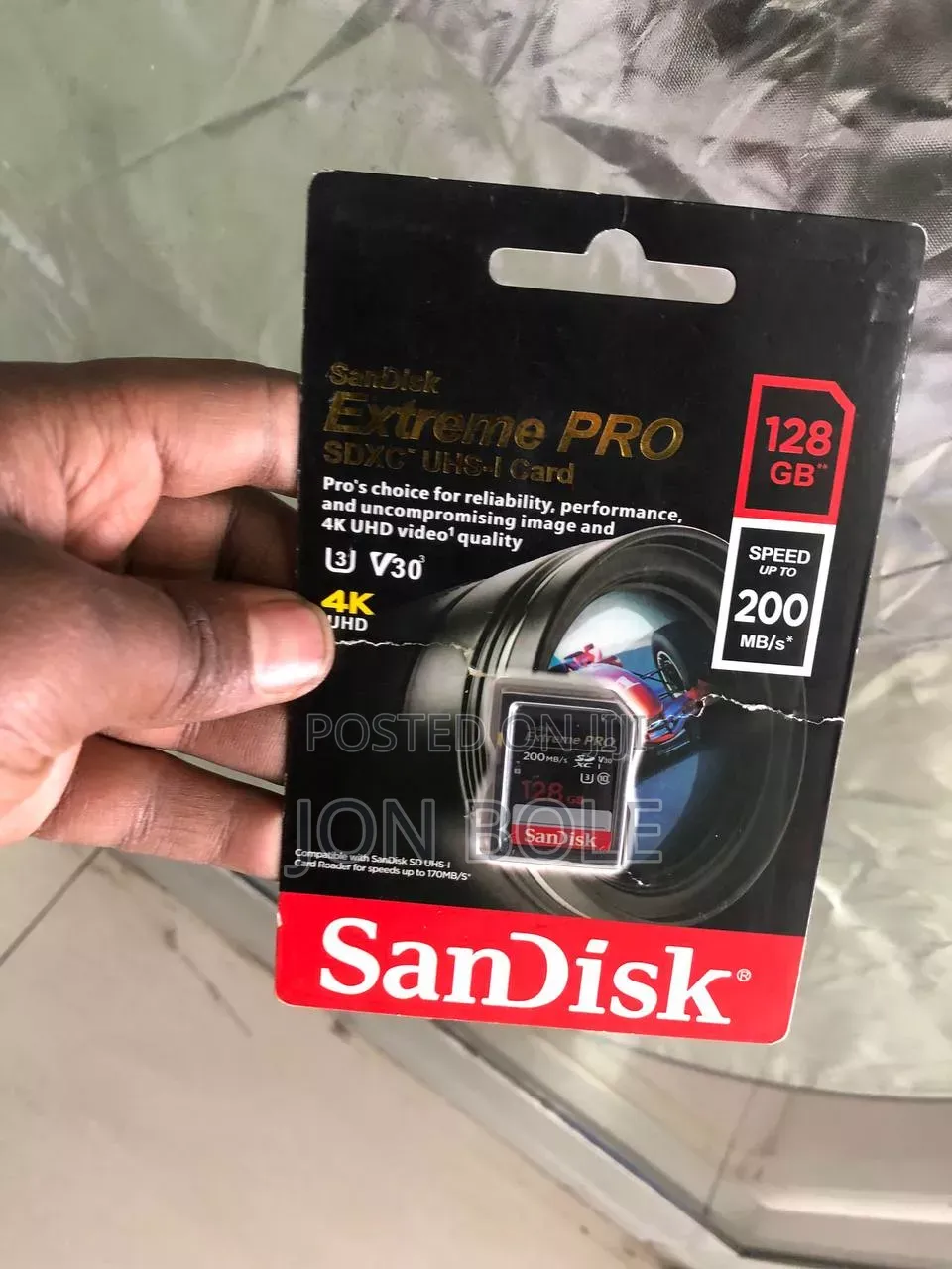 Memory Card 128gb 200m/Ps