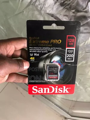 Memory Card 128gb 200m/Ps