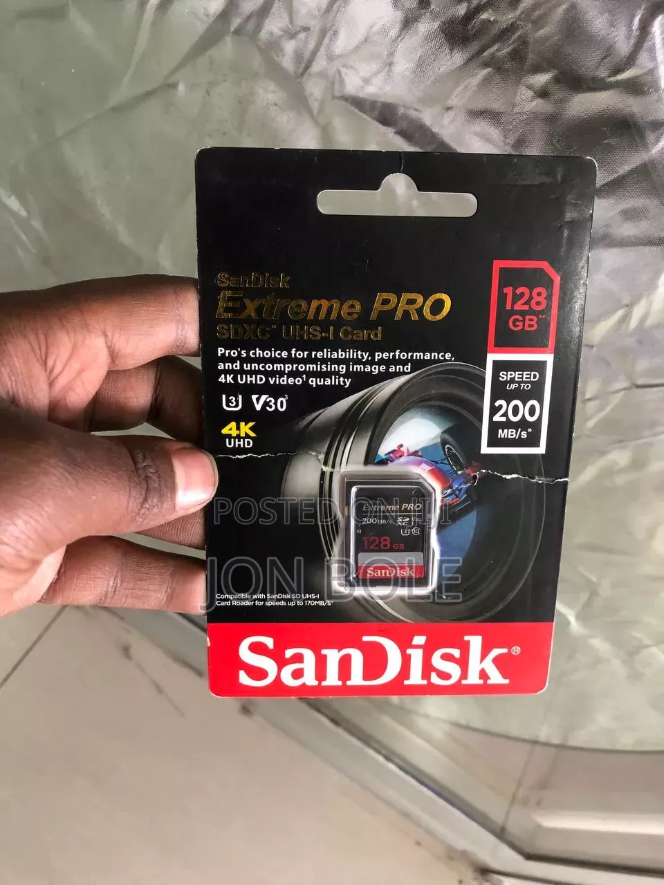 Memory Card 128gb 200m/Ps