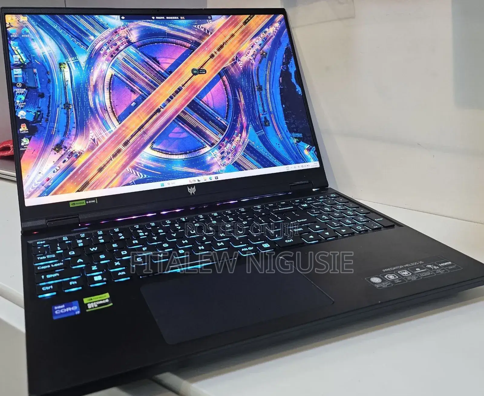 New Laptop Acer Predator Helios Neo 16 16GB Intel Core i7 SSD 1T