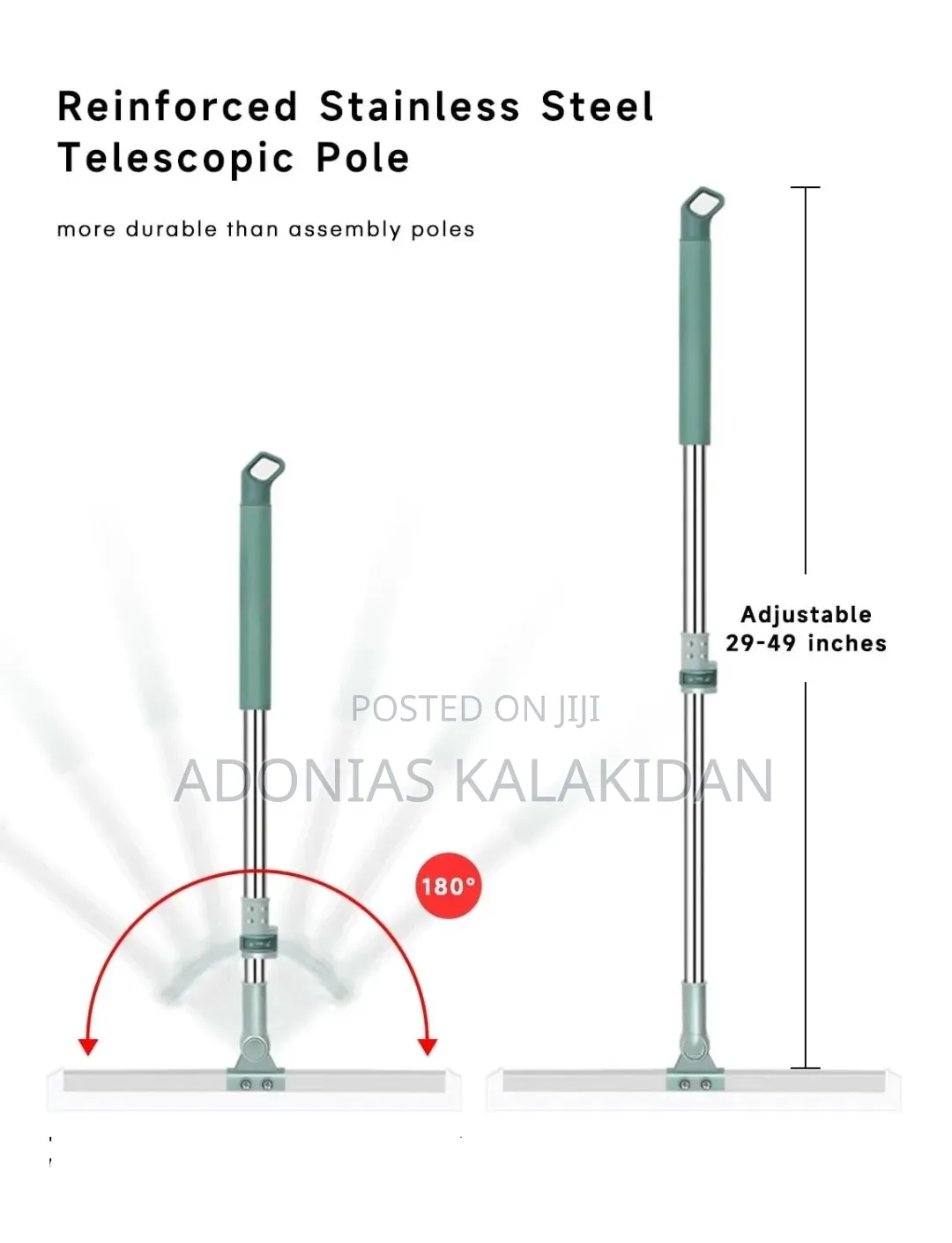 Detachable Telescopic Wet and Dry Floor Wipper