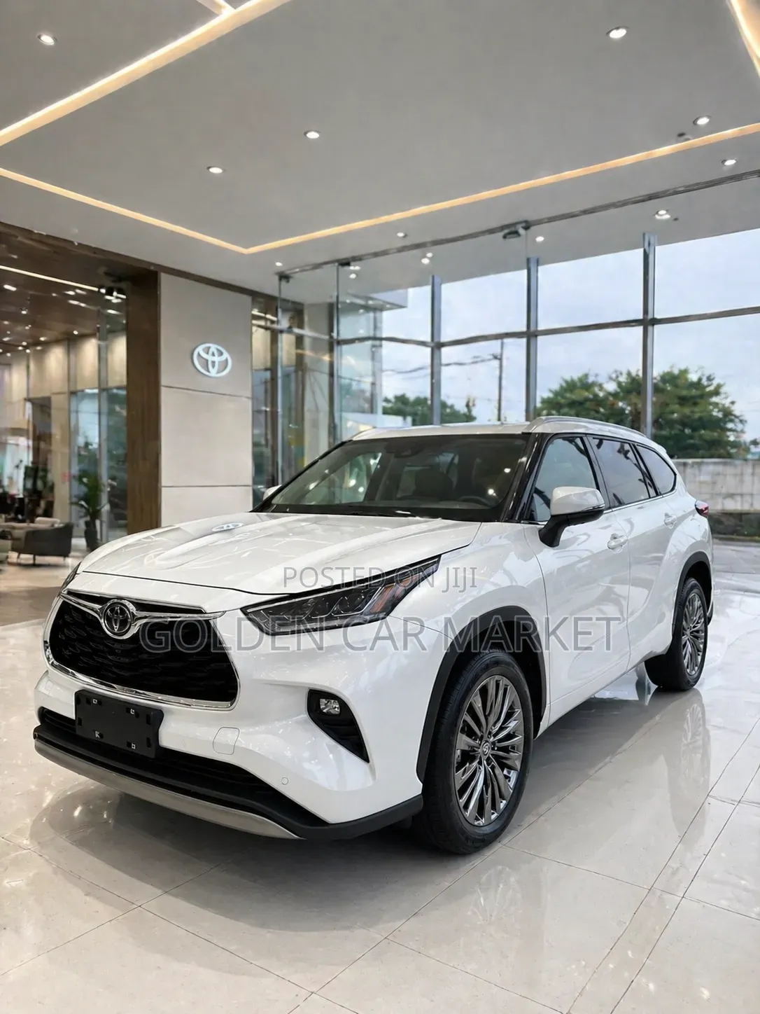New Toyota Highlander Limited 2025 White