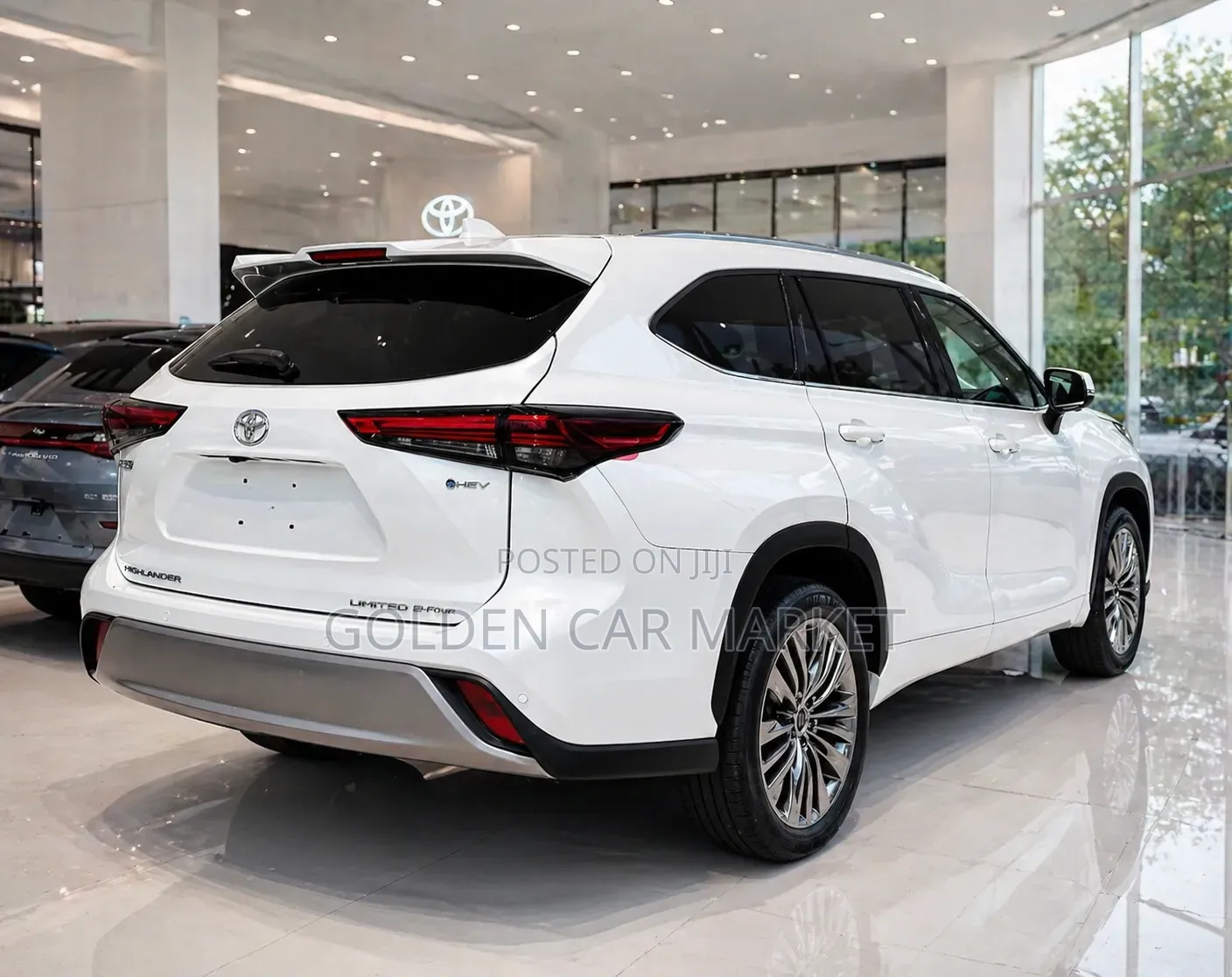 New Toyota Highlander Limited 2025 White