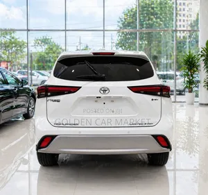 New Toyota Highlander Limited 2025 White