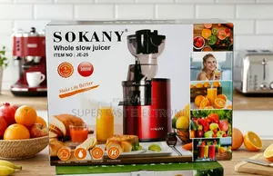 Sokany Whole Slow Juicer. Cold-Press Juicer Is Designed to Deliver