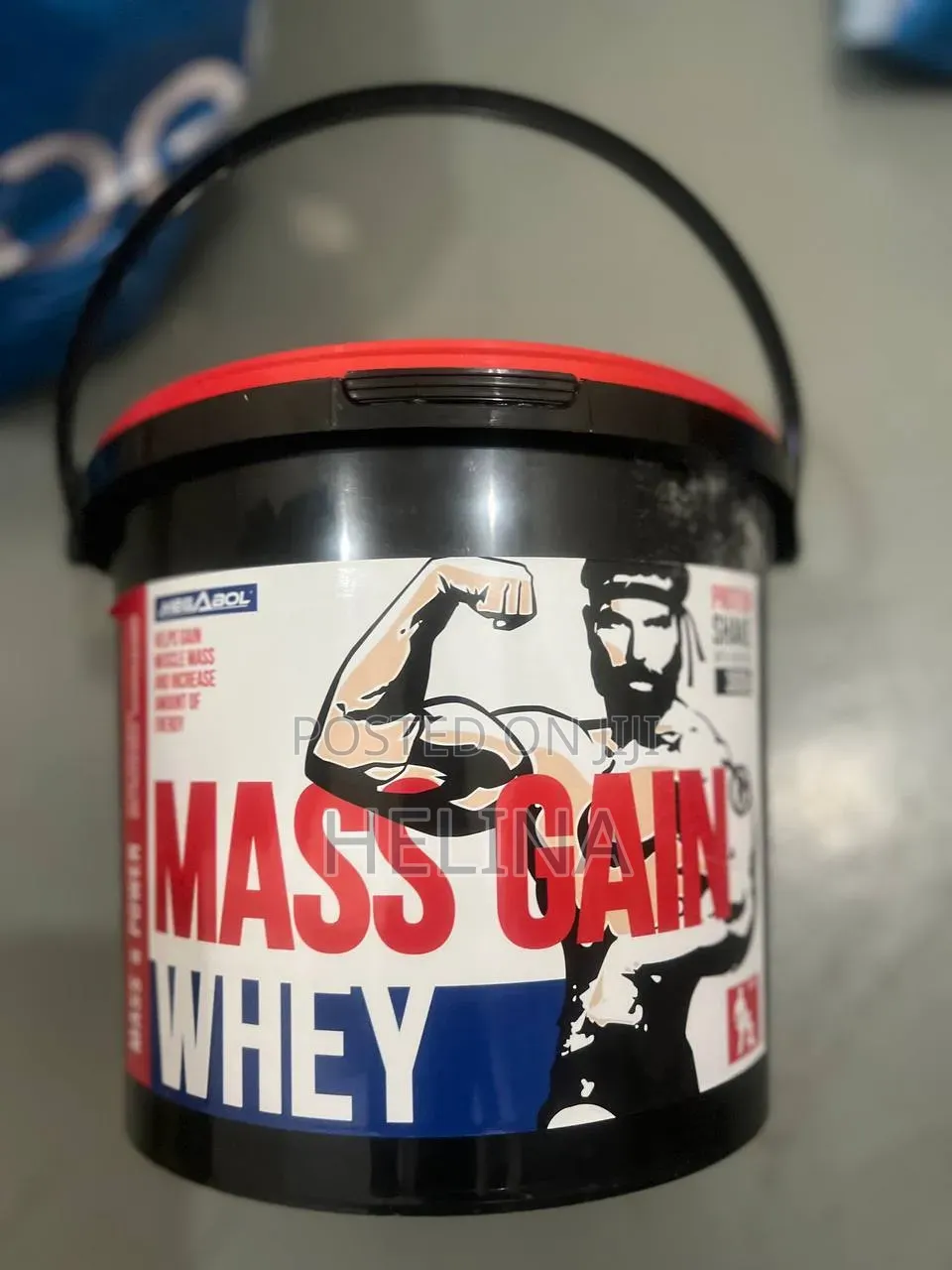 Mass Gain Whey 3kg Helps Gain Body Mass Increase Amount of Energy