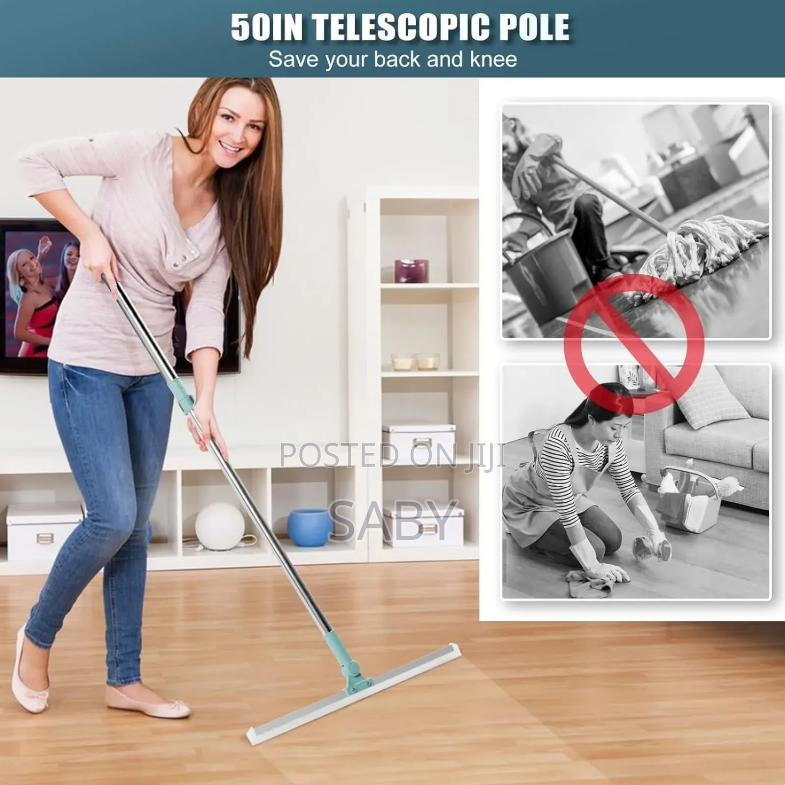 Detachable Telescopic Wet And Dry Floor Wipper