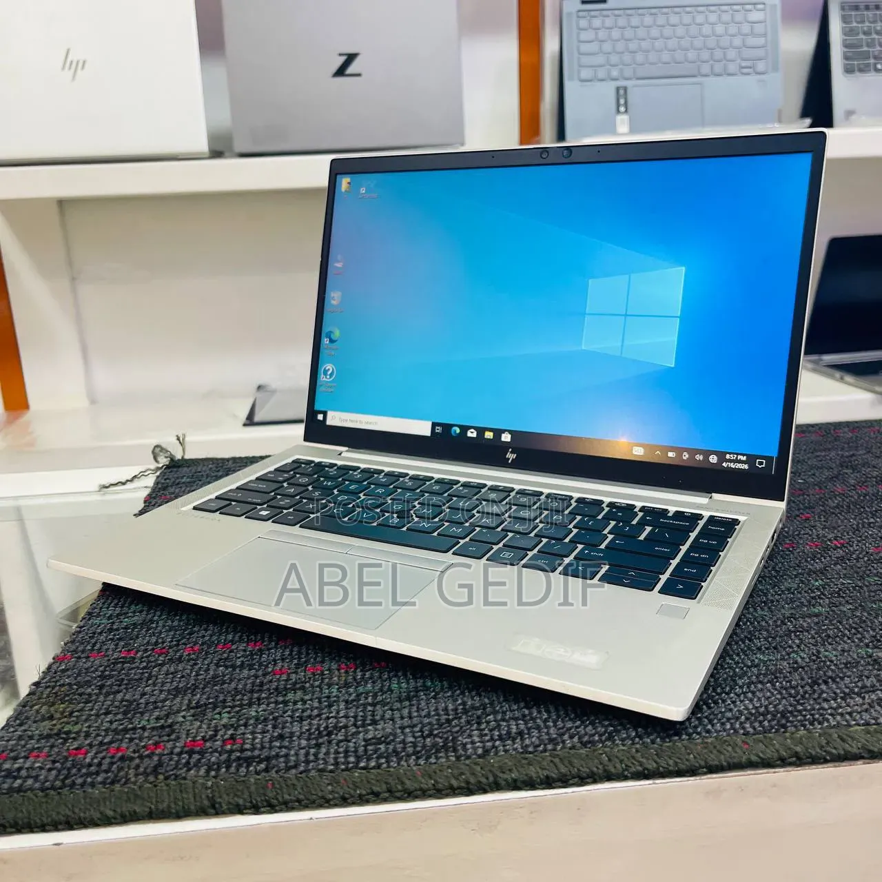 New Laptop HP EliteBook 845 G8 16GB AMD Ryzen 7 SSD 512GB