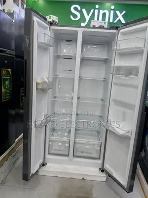Syinix Side by Side Refrigerator | Large Capacity | Modern Cooling