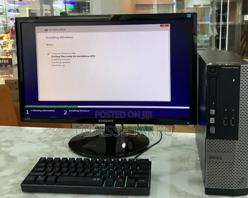 New Desktop Computer Dell OptiPlex 3020 4GB Intel Core i5 HDD 500GB