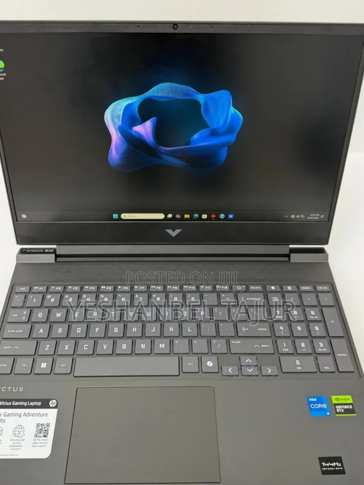 New Laptop HP Victus 15 16GB Intel Core i5 SSD 512GB